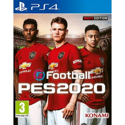 Pro Evolution Soccer (eFootball PES) 2020 - Manchester United Edition [PS4, русские субтитры]